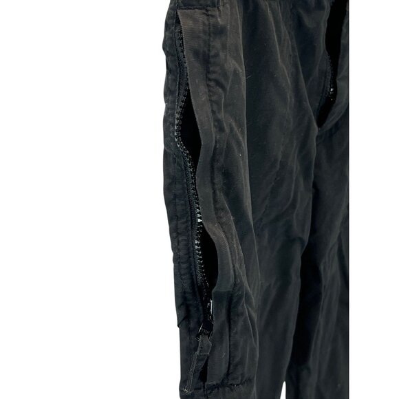 Gap Women's Cargo Pants Size 6 Black Nylon Blend Zip Outdoor Gorpcore Trail - Picture 8 of 10